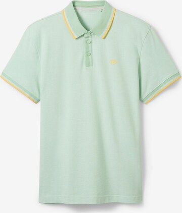 T-Shirt TOM TAILOR en vert : devant