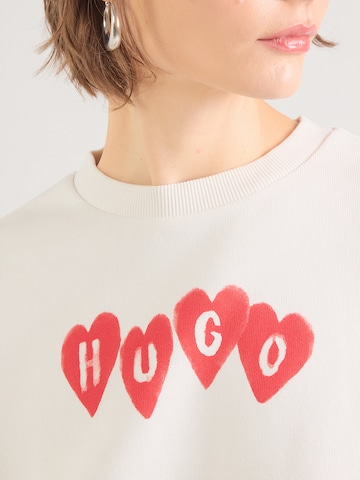 smėlio HUGO Megztinis be užsegimo 'Deroxina_8'