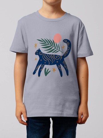 T-Shirt 'Love and flex' watabout.kids en bleu : devant