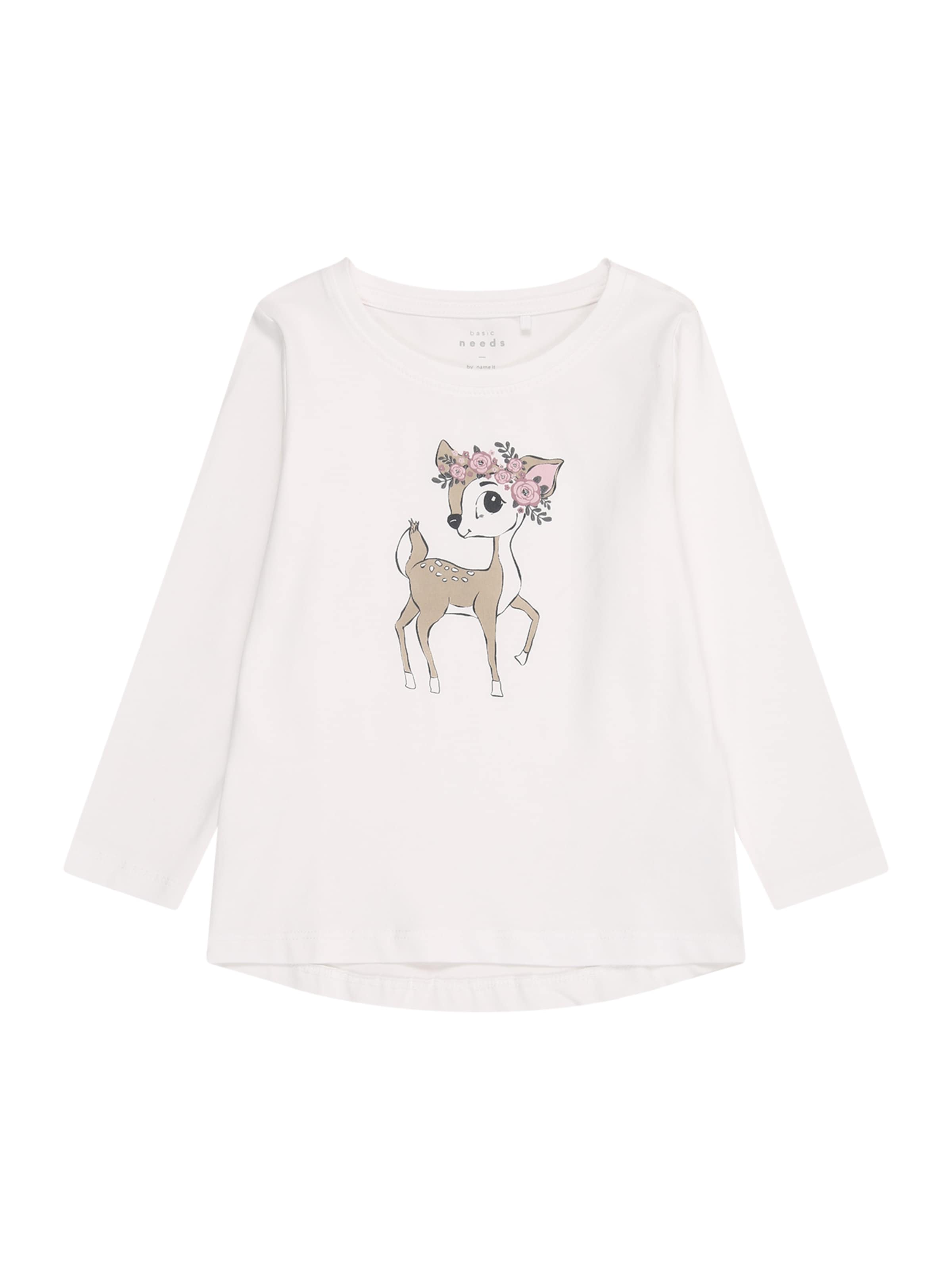 NAME IT Shirts 'NMFVIX' i hvid: forside