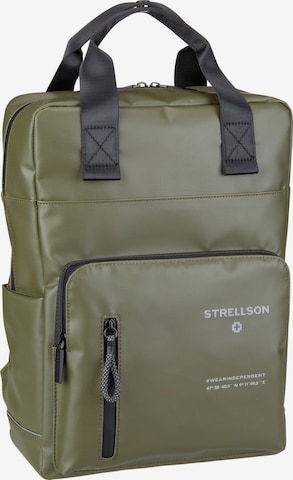 STRELLSON Backpack 'Stockwell 2.0' in Green: front