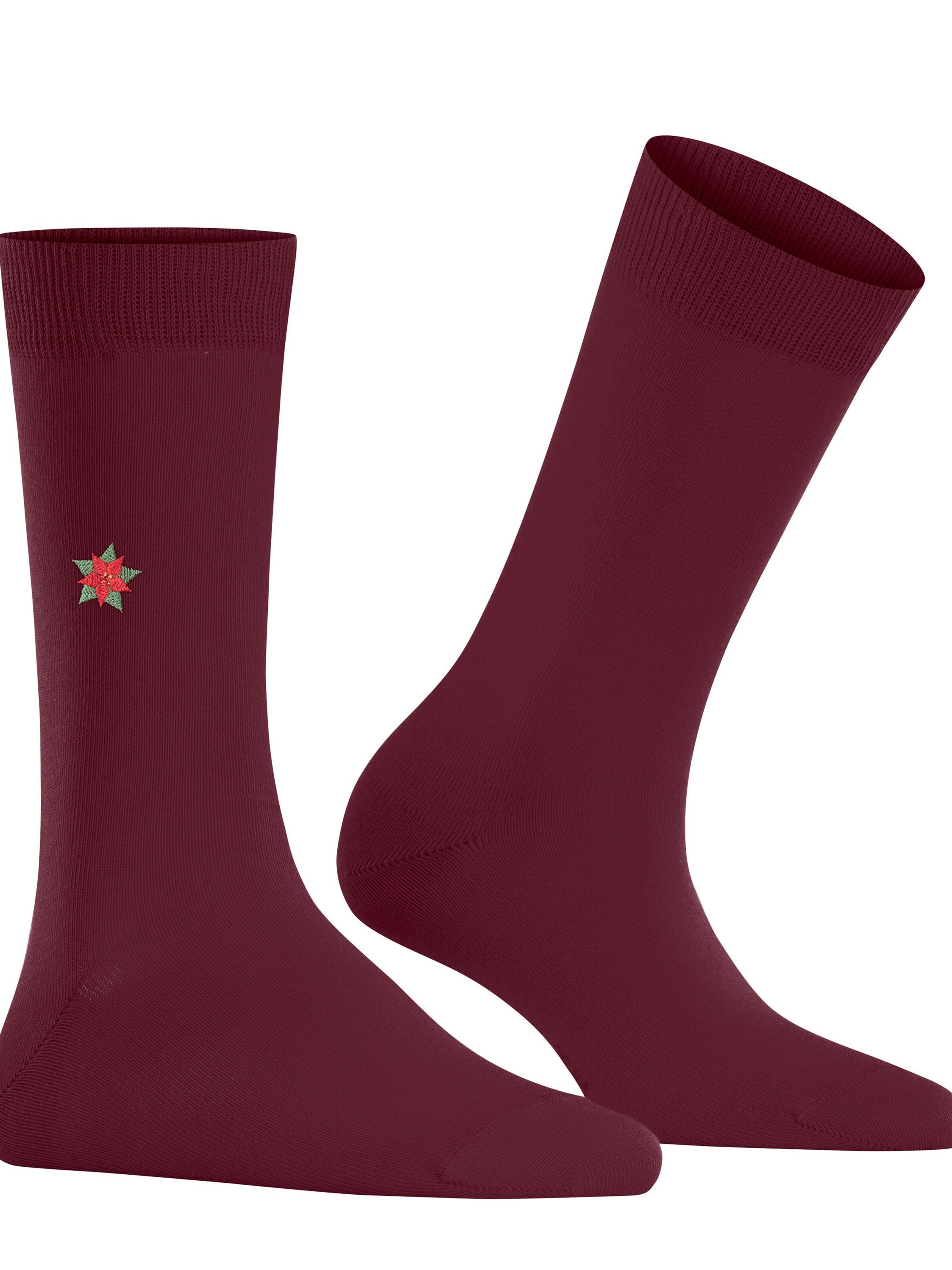BURLINGTON Socks 'Brit Style' in Red: front