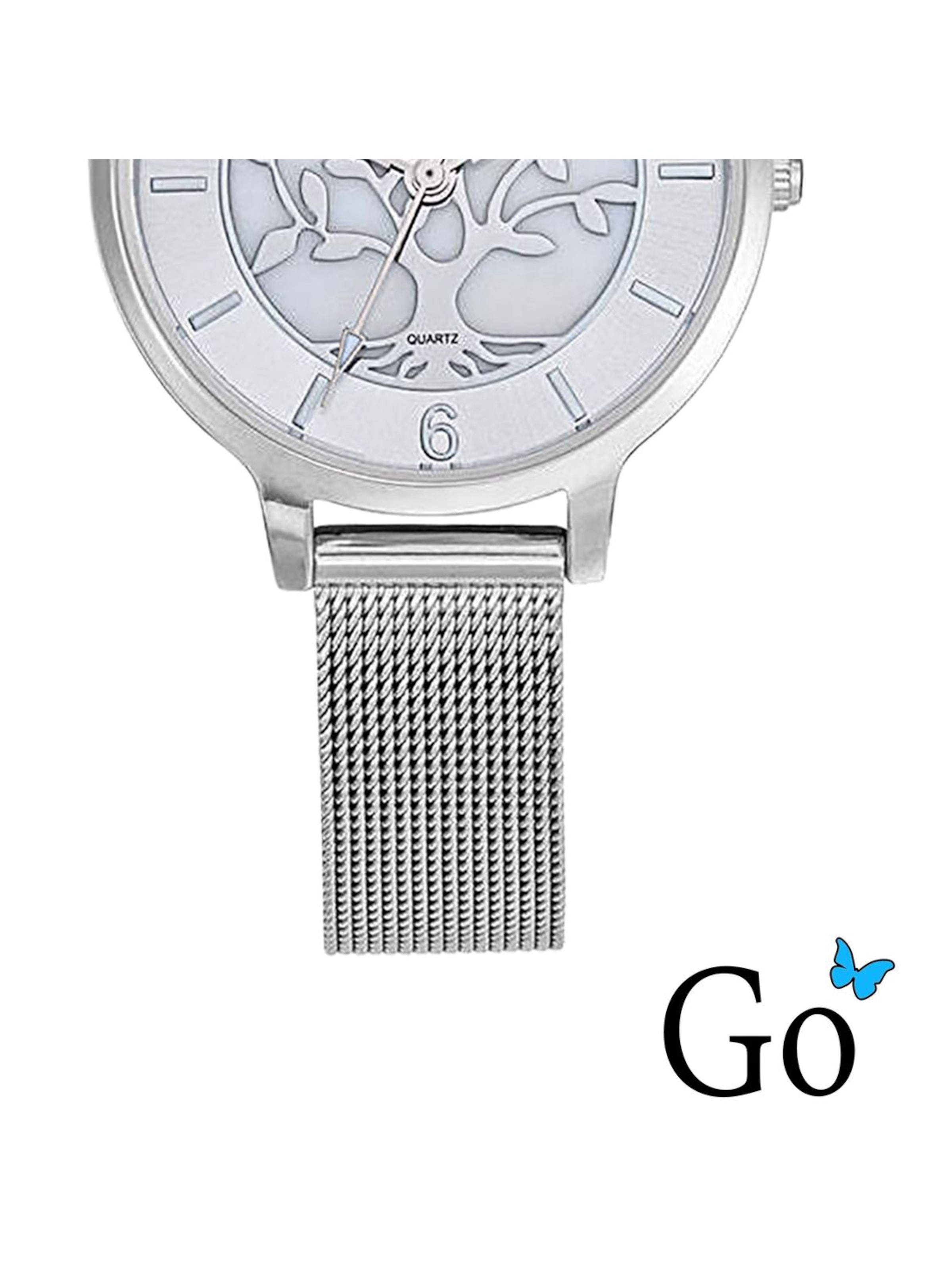 GO GirlOnly Analog watch in Silver