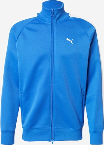 PUMA Кофта на молнии 'T7 Always On' в Синий: спереди