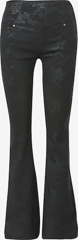 KOROSHI Levenevä Farkut värissä musta: etupuoli