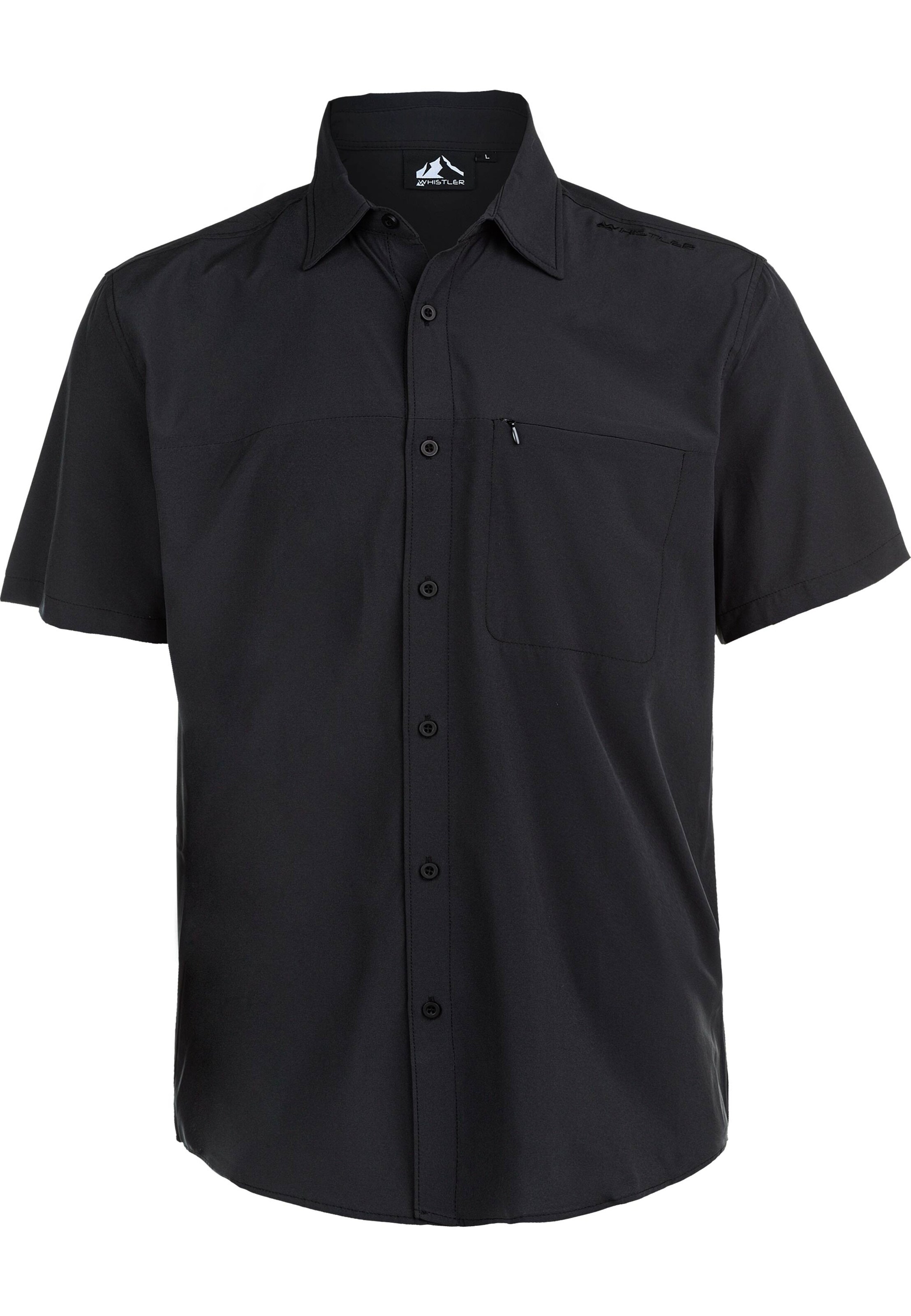 Whistler Funktionshemd 'Jeromy' in Schwarz: Vorderseite