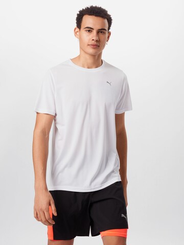 PUMA Functioneel shirt in Wit: voorkant