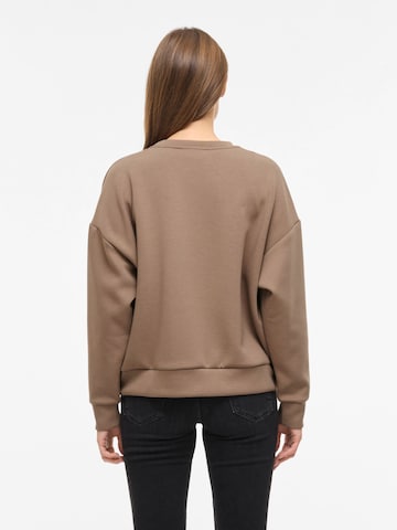 VILA Sweatshirt 'VIReflect' i brun