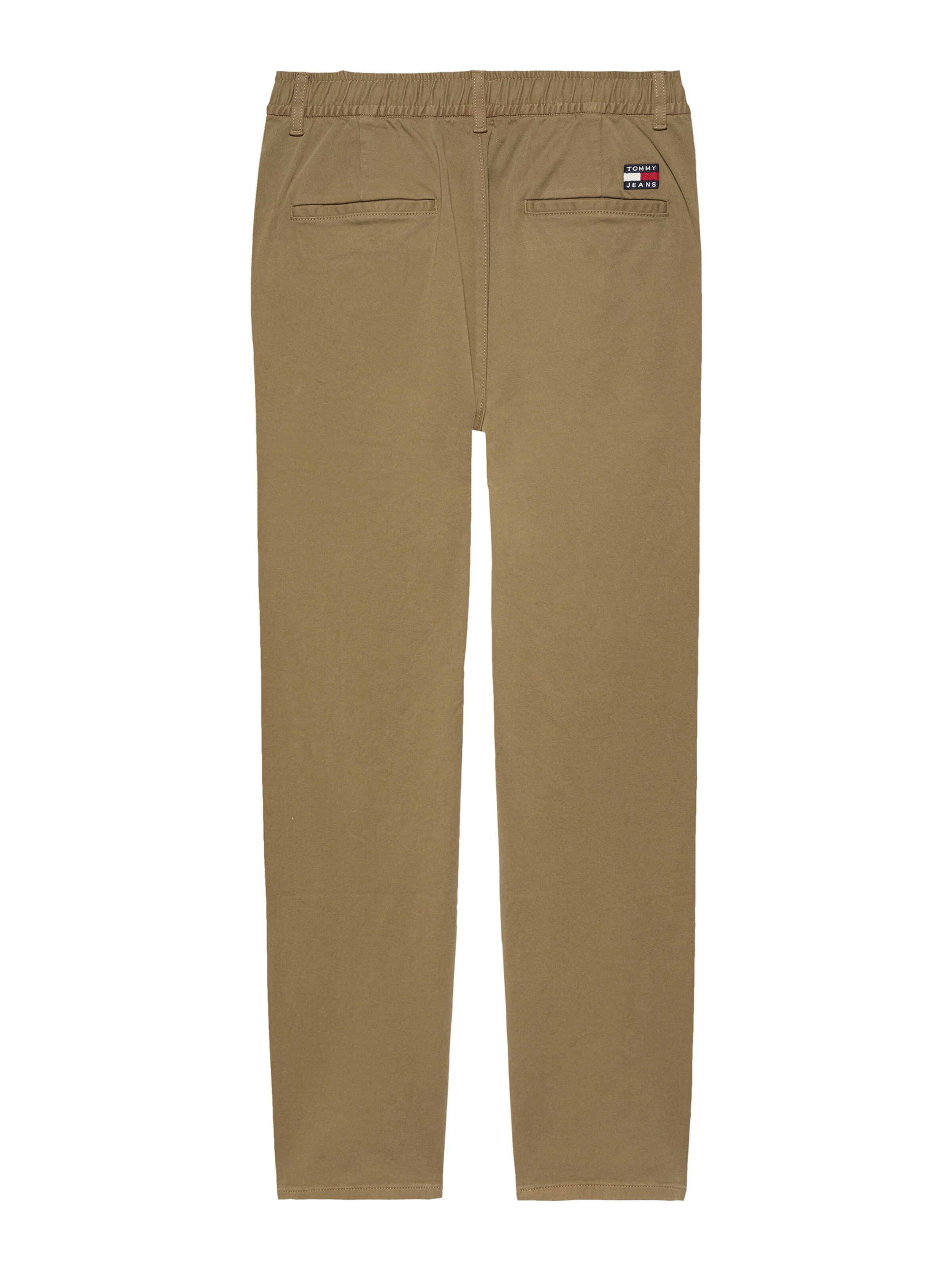 Tommy Jeans Tapered Pleat-front trousers in Brown