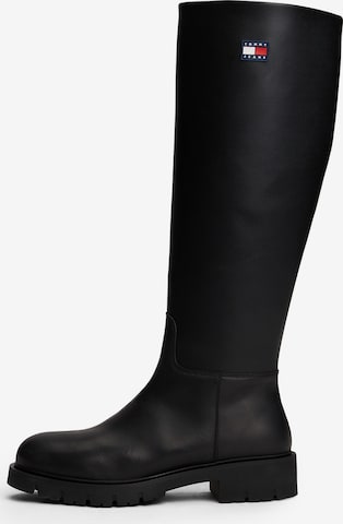 Tommy Jeans - Botas en negro: frente
