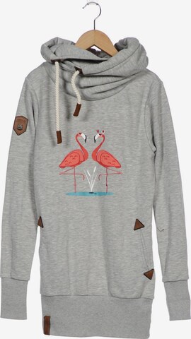 naketano Sweatshirt & Zip-Up Hoodie in M in Grey: front