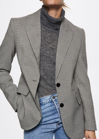 Blazer 'Selena' MANGO en gris : devant