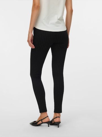 MAMALICIOUS Slimfit Leggings 'MLTALIA' in Zwart