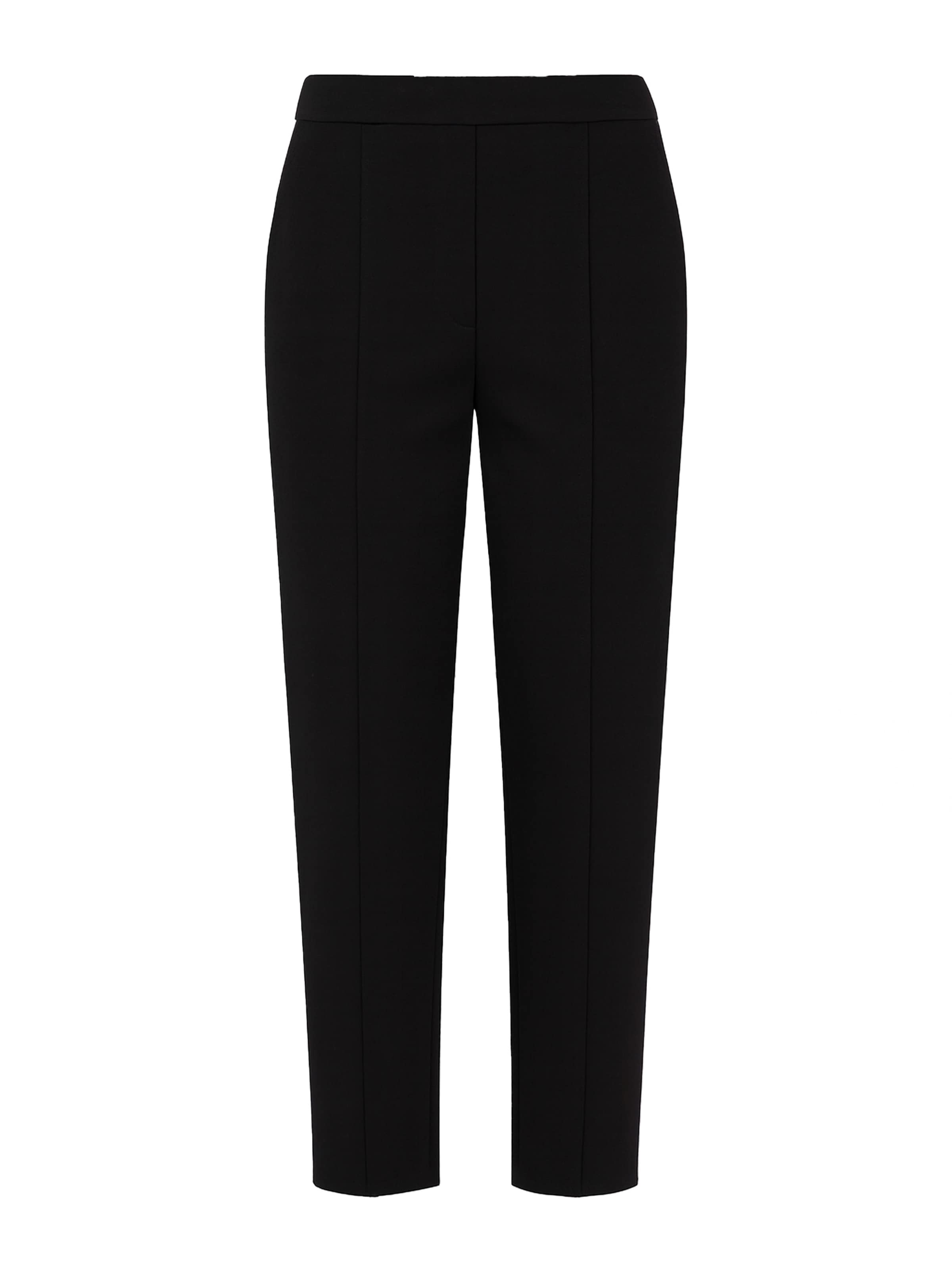 SASSYCLASSY Regular Chinohose in Schwarz: Vorderseite