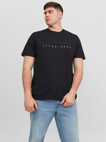 Jack & Jones Plus Shirt 'JJESTAR' in Black: front