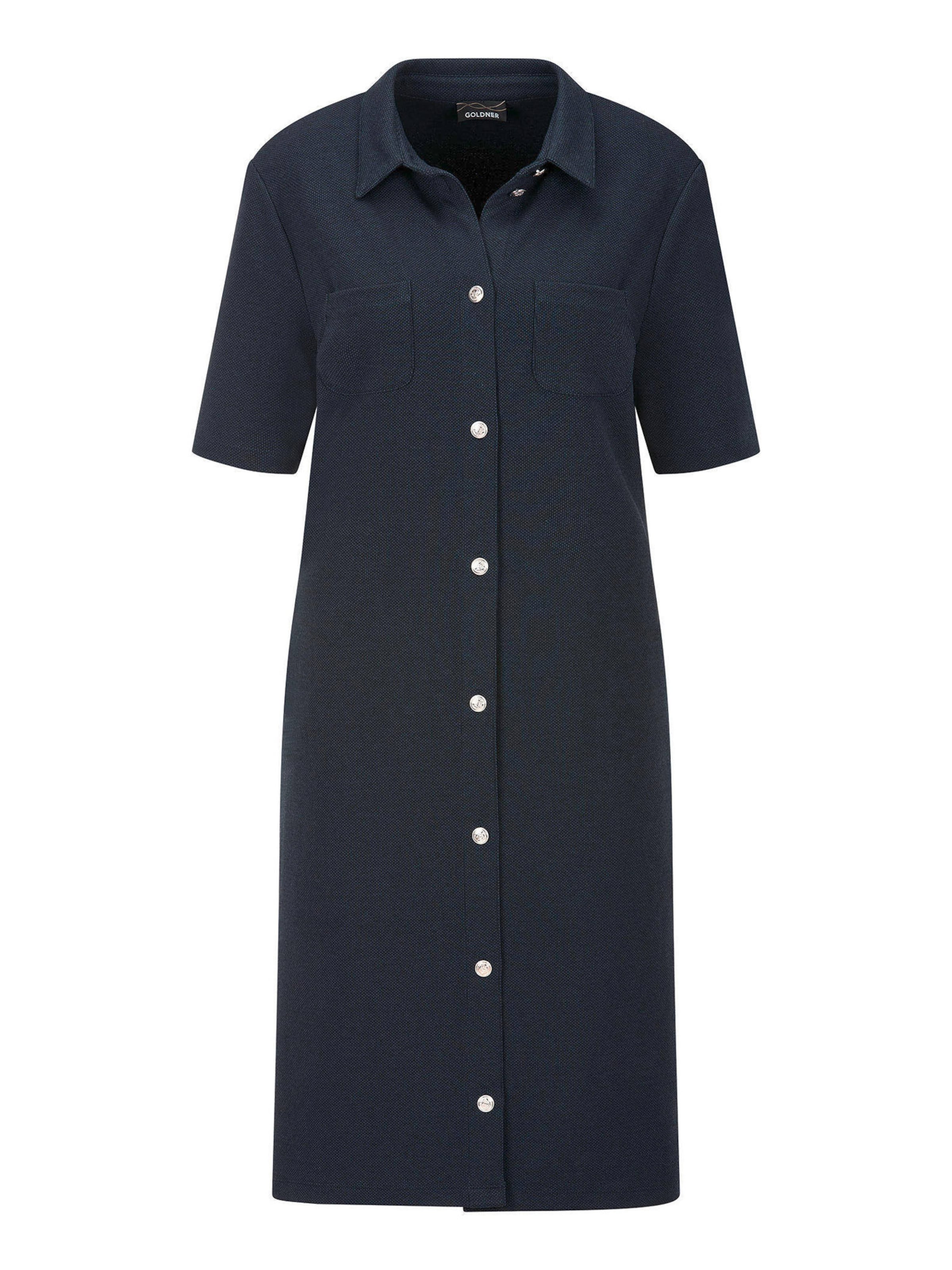 Robe Goldner en bleu : devant