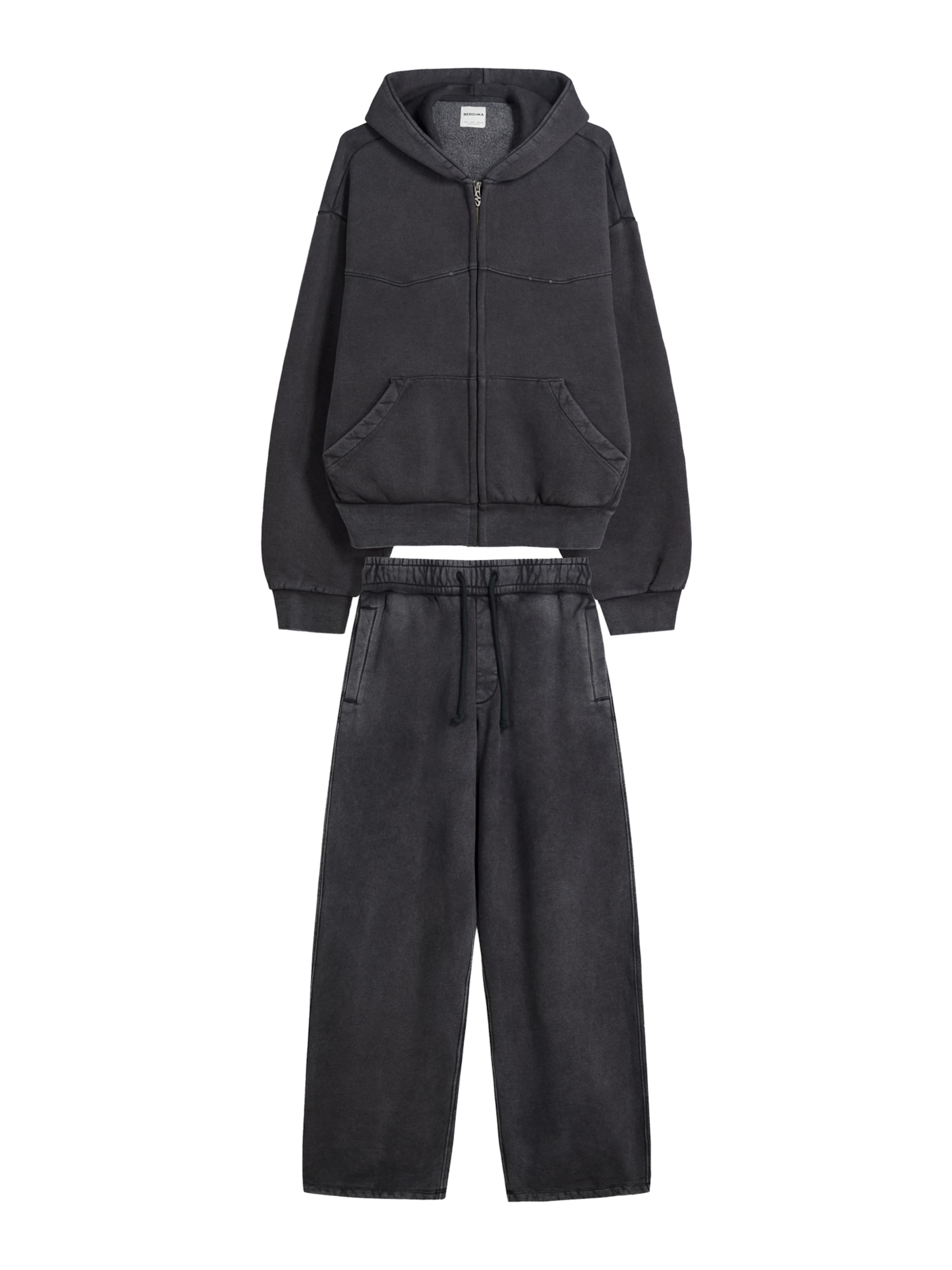 Tuta da jogging Bershka di colore antracite, Visualizzazione prodotti