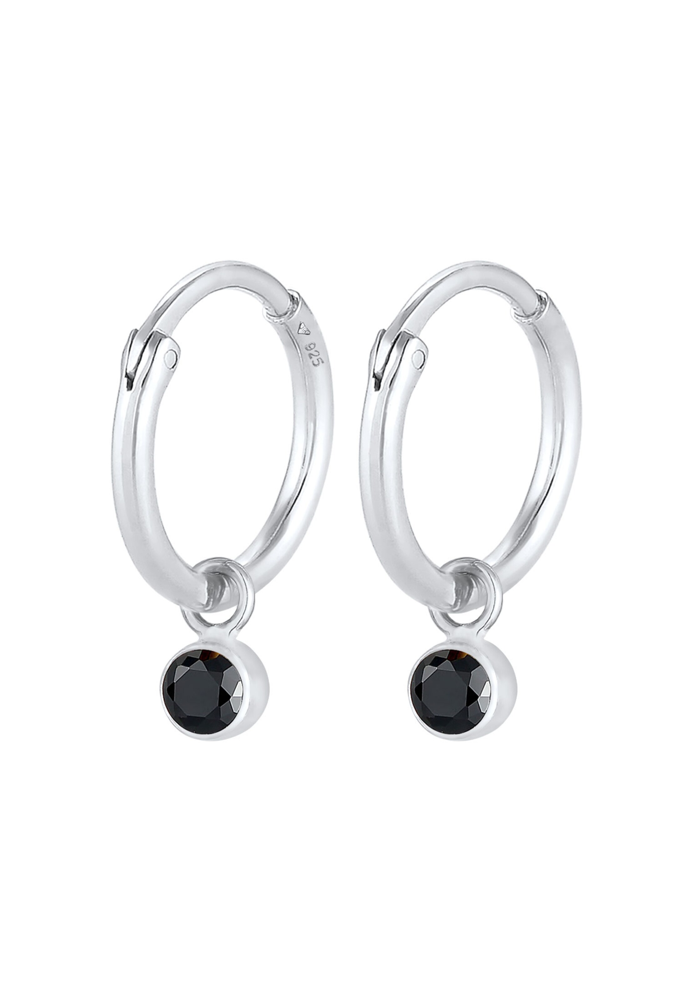 Boucles d'oreilles ELLI en argent : devant