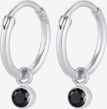 Boucles d'oreilles ELLI en argent : devant