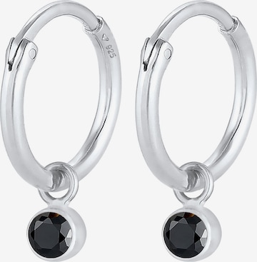 Boucles d'oreilles ELLI en argent : devant