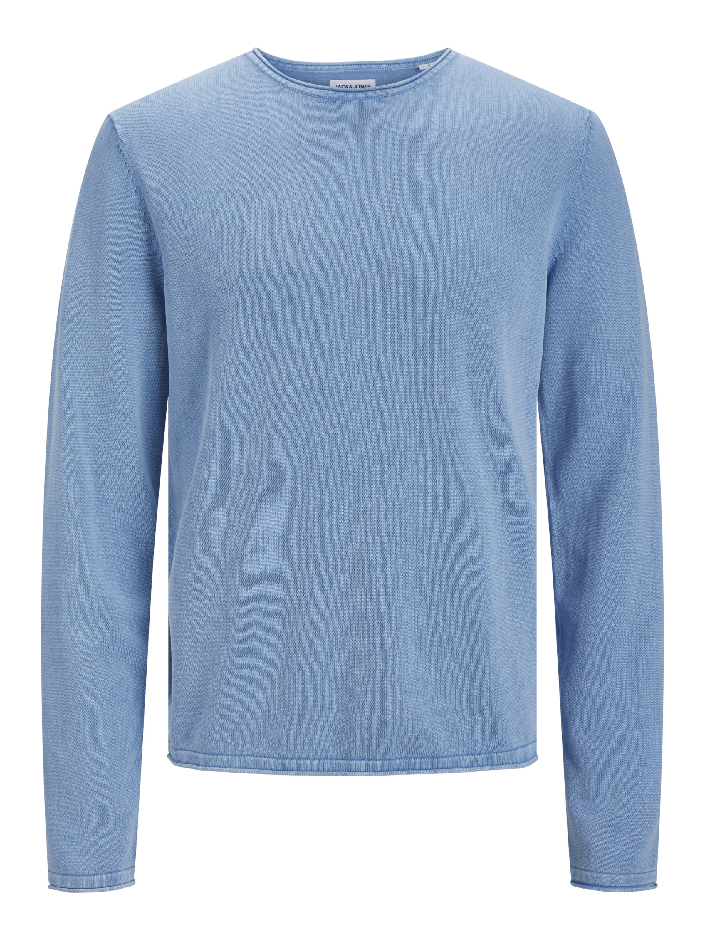 Pull-over 'JJELeo' JACK & JONES en bleu : devant