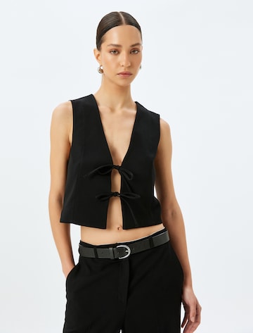 Koton Vest in Black: front