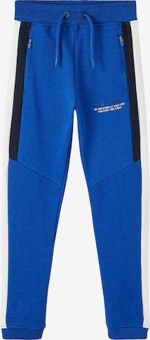 NAME IT Tapered Trousers 'Boman' in Blue: front