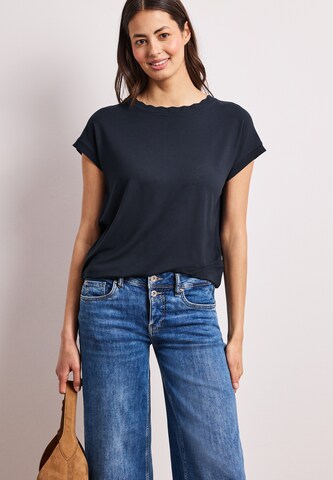 STREET ONE Shirt in Blue: front