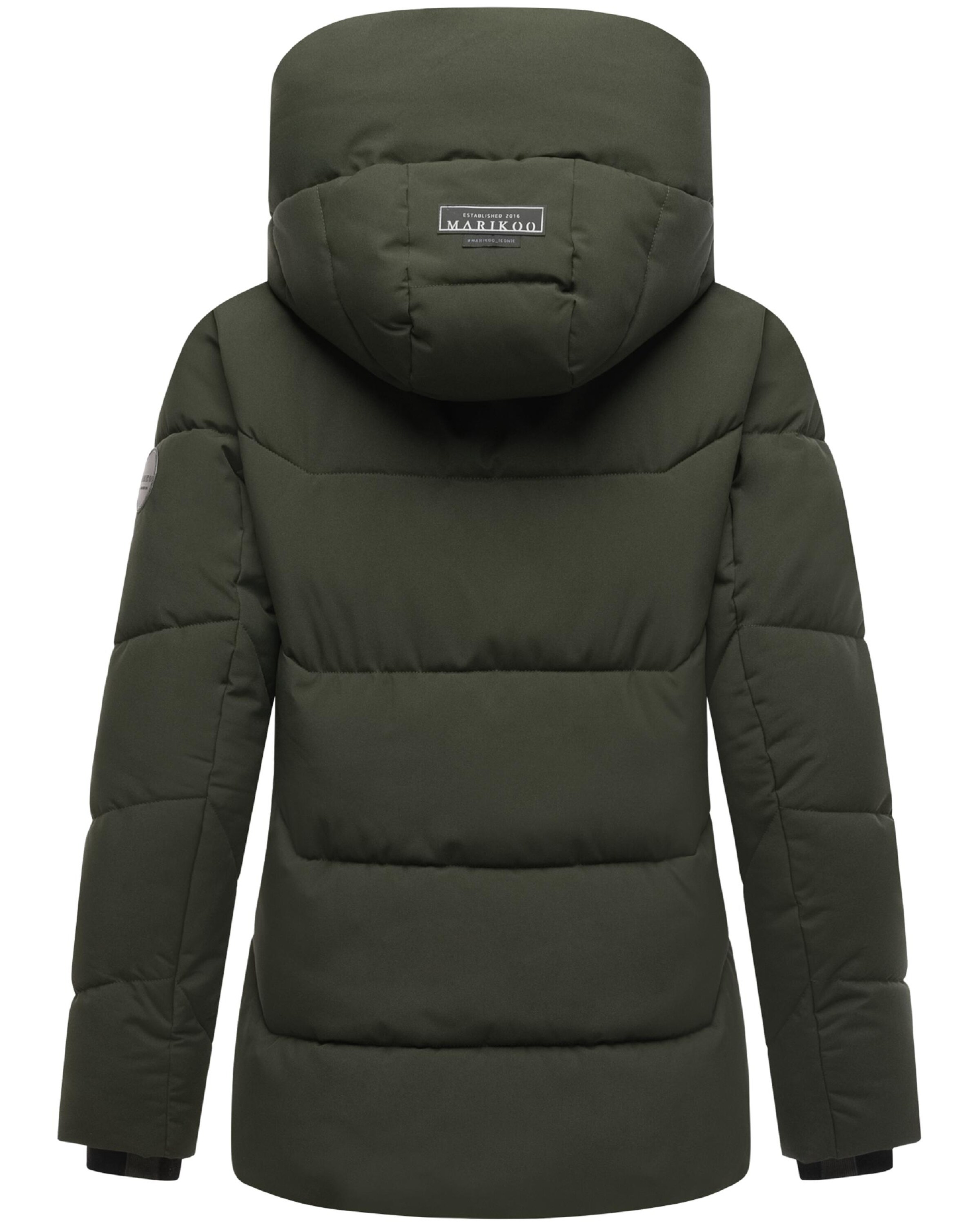 MARIKOO Vinterjacka 'Kuscheltatze XVI' i grön