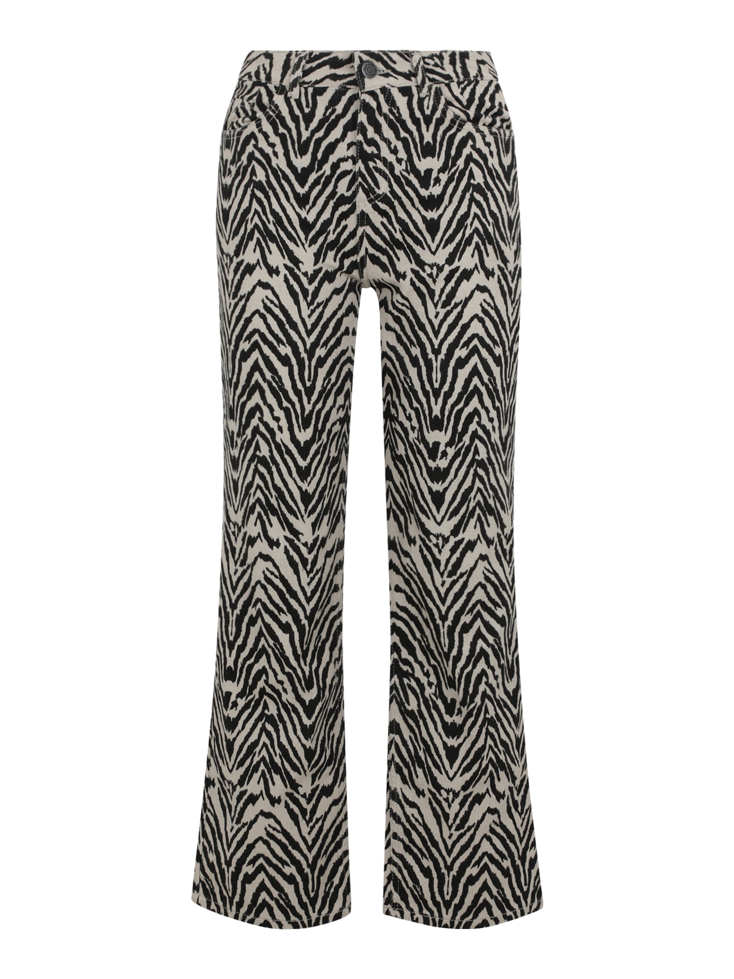 Noisy May Petite Bootcut Τζιν 'NMMARLEY' σε μπεζ: μπροστά