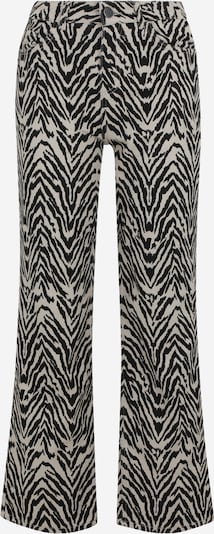 Džinsai 'NMMARLEY' iš Noisy May Petite, spalva – smėlio spalva / juoda, Prekių apžvalga