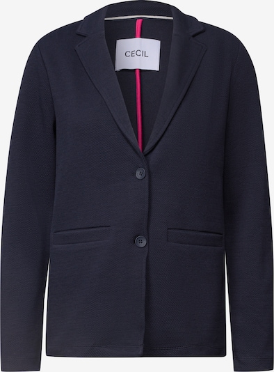 CECIL Sweatjacke in L in dunkelblau, Produktansicht