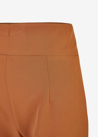 Loosefit Pantalon à plis Nicowa en marron