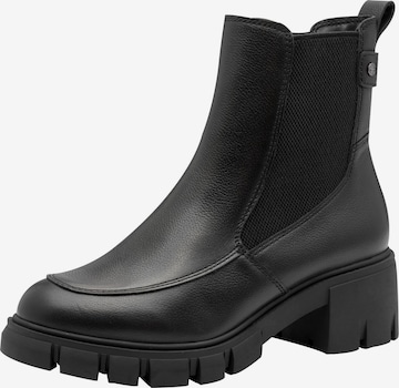 Tamaris Chelsea Boots in Schwarz: Vorderseite