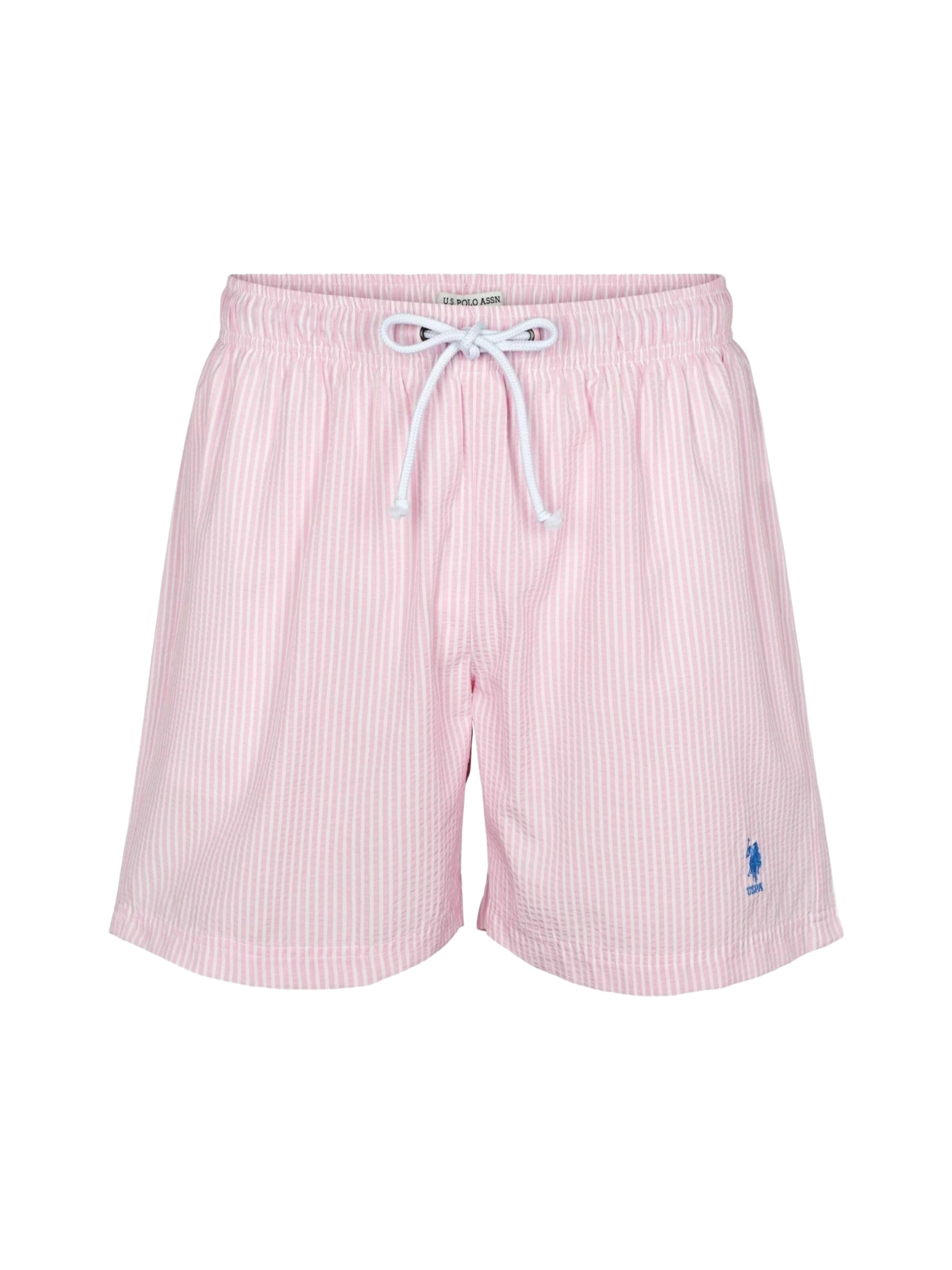 U.S. POLO ASSN. Board Shorts 'Briggs' in Pink: front