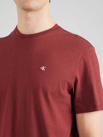 Calvin Klein Jeans Shirt 'CLASSIC' in Rood