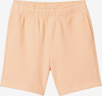 TOM TAILOR Basic Sweat Shorts in Orange: predná strana