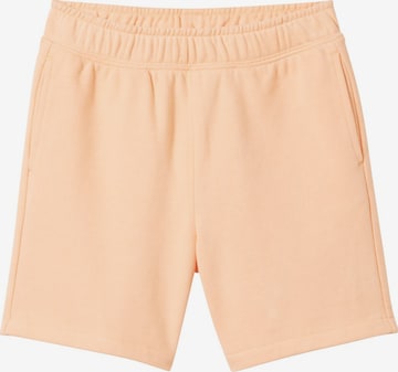 TOM TAILOR Loosefit Basic Sweat Shorts in Orange: predná strana