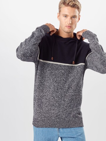 INDICODE JEANS Klasický střih Svetr 'Brager' – černá