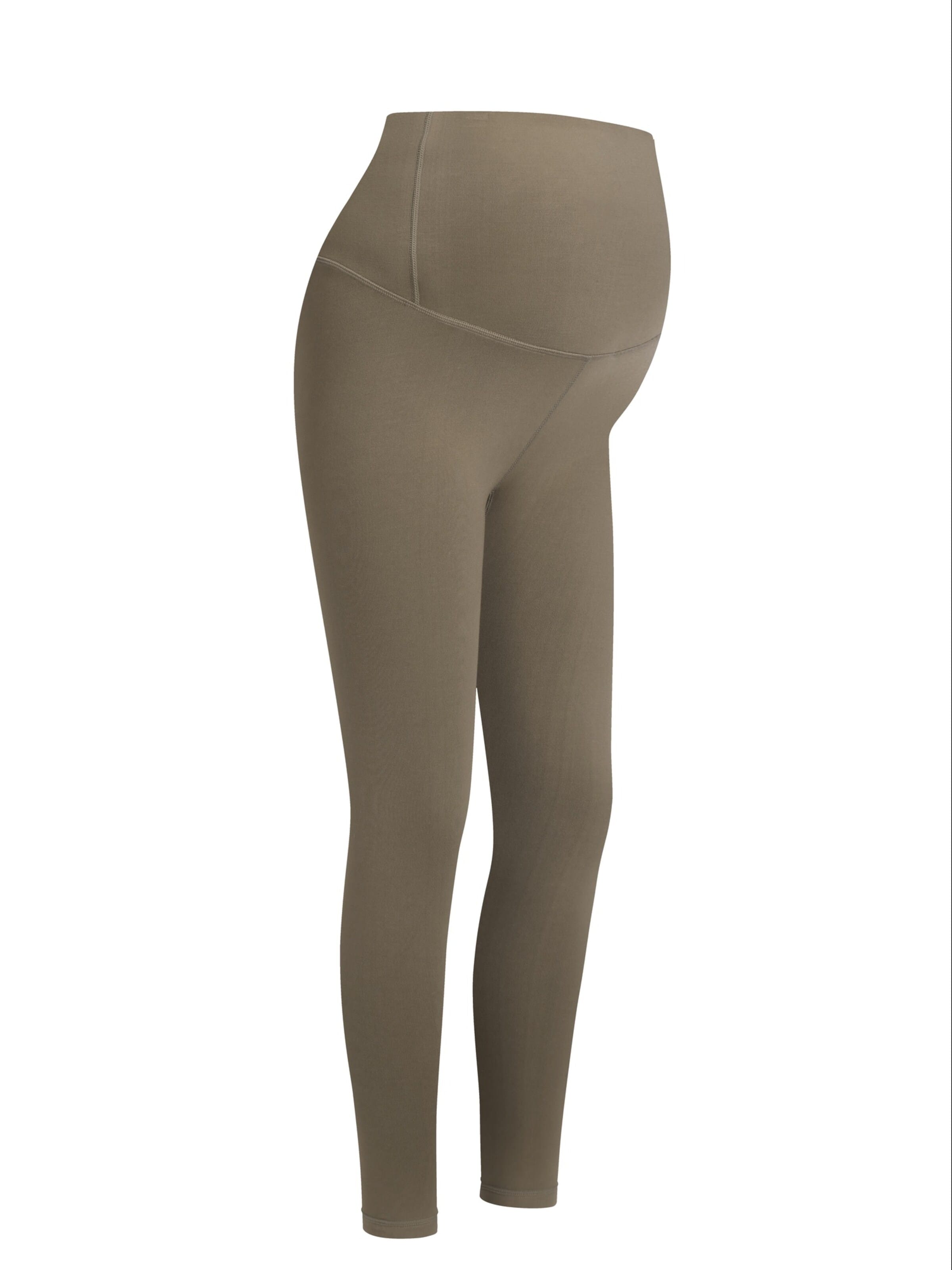 cfab (formerly creamy fabrics) - Leggings 'Seamless Umstandsleggings mit hohem Bund' en gris: frente