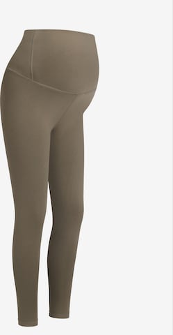 cfab (formerly creamy fabrics) - Leggings 'Seamless Umstandsleggings mit hohem Bund' en gris: frente