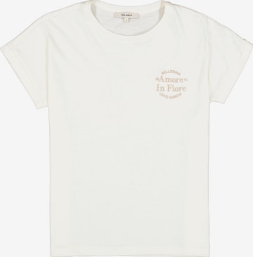 GARCIA Shirt 'Garcia - Dames t-shirt' in Wit: voorkant