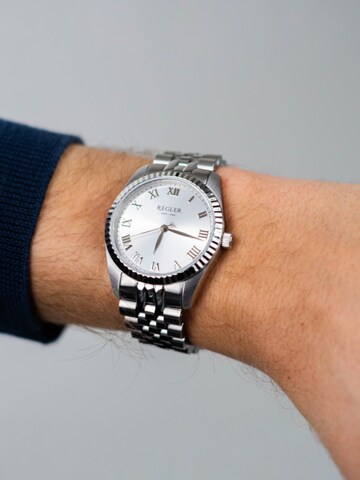 Montre à affichage analogique 'Régler Infinité Steel Silver - Silver' Régler en argent