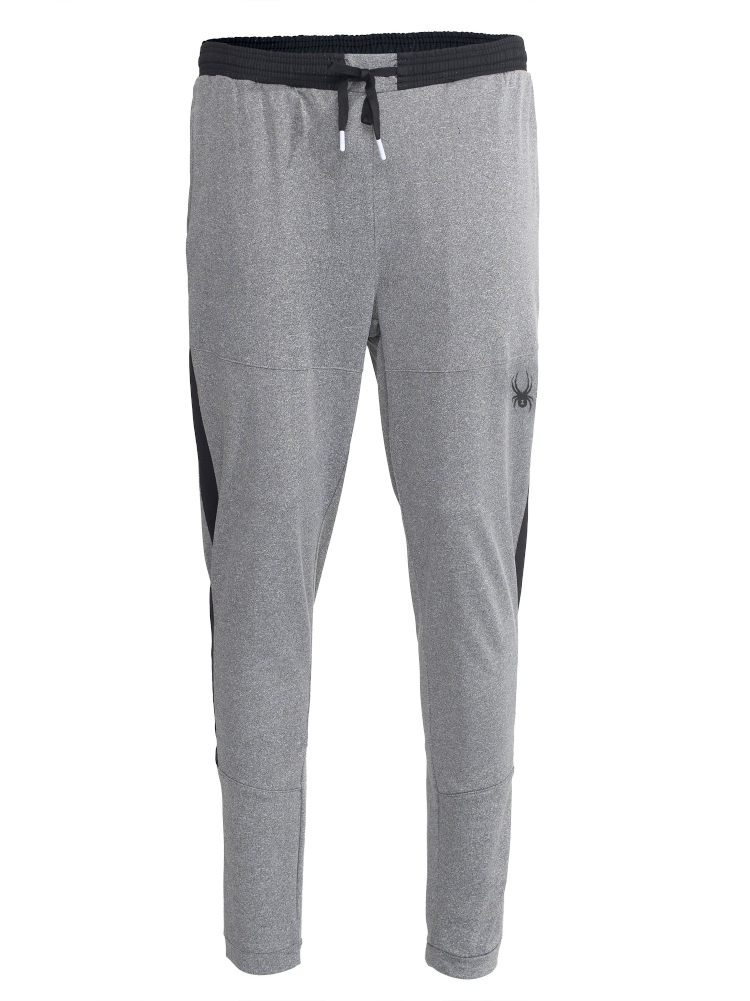 Spyder Sportbroek in de kleur Antraciet / Zwart, Productweergave