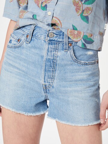 LEVI'S ® Regular Jeans 'Ribcage Short' i blå