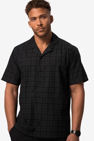 STHUGE Regular fit Button Up Shirt in Grey: front