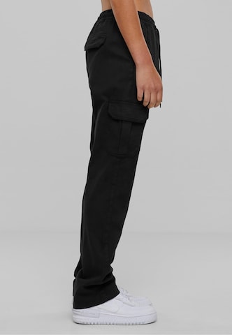 Urban Classics Regularen Kargo hlače | črna barva