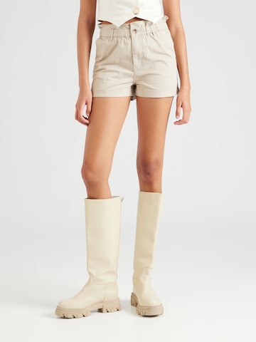 ONLY Regular Trousers 'CUBA-EVELYN' in Beige: front