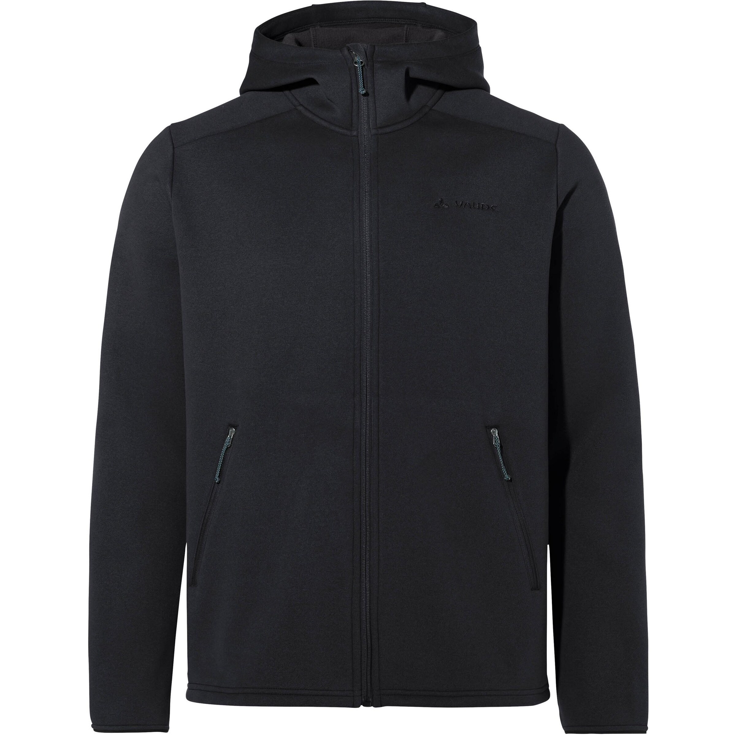 VAUDE Fleecejacke 'Idris' in Schwarz: Vorderseite
