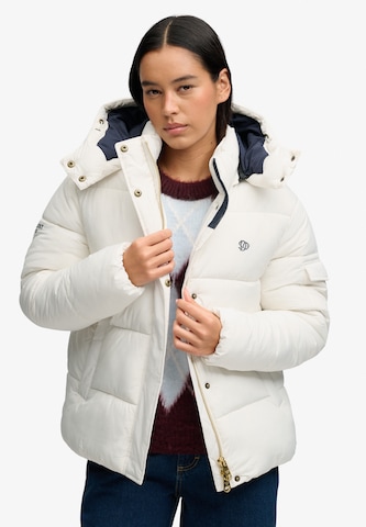 Superdry & Co Winterjas in Wit